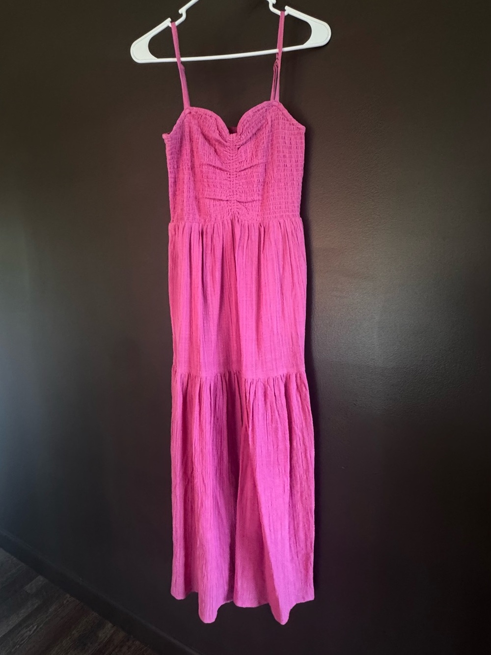 L*Space Mallorca Dress Raspberry Small